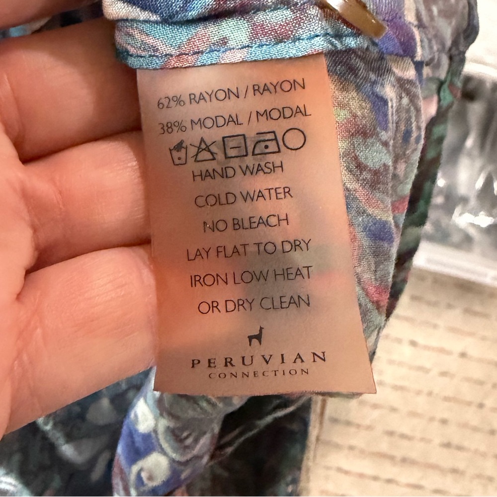 Peruvian Connection Button Down Shirt - image 7